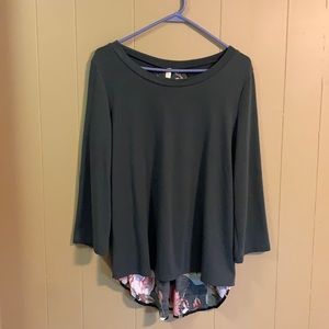 oversized 3/4 sleeve